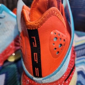 Nike Mens Blue and Orange Sneakers. Very Clean, In Excellent Condition